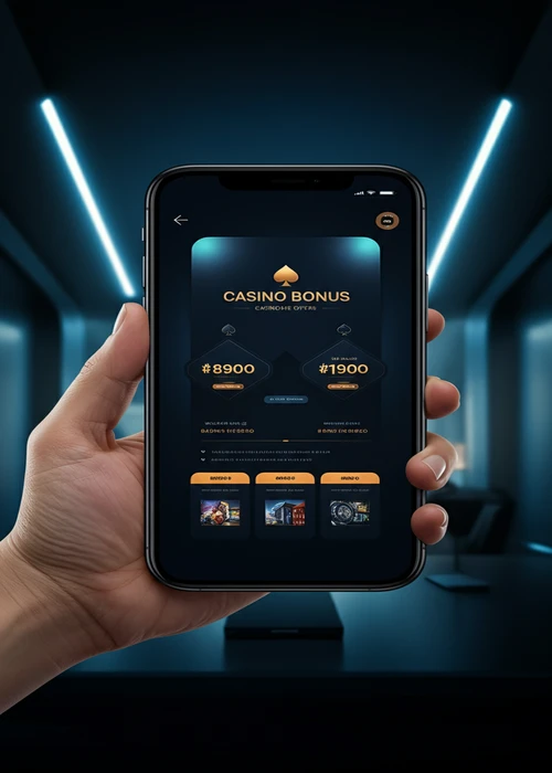 Seven Casino bonus interface displaying available offers and progress for players