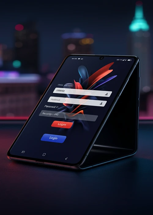 Secure Seven Casino login portal interface with username and password fields and 2FA option